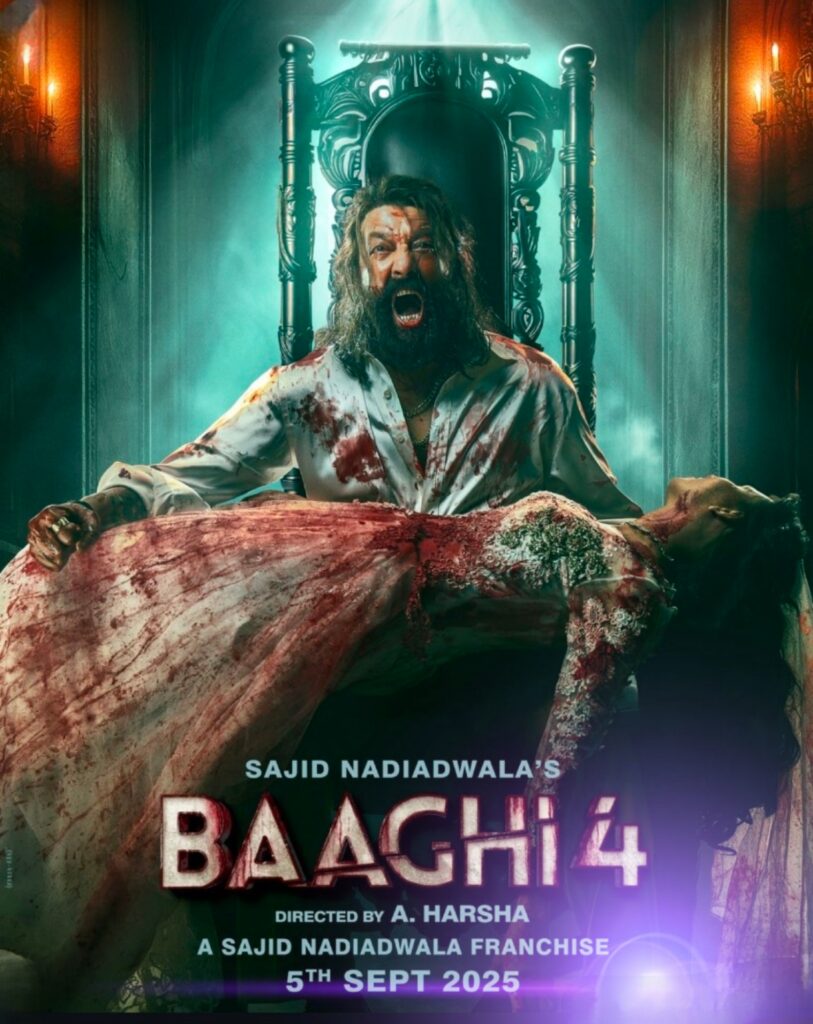 Baaghi 4: New look Baaghi 4 of Sanjay Dutt’t and Tiger Shroff